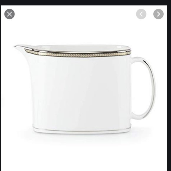 Kate Spade Sonora Knot creamer milk holder gravy boat nwt - Picture 4 of 8